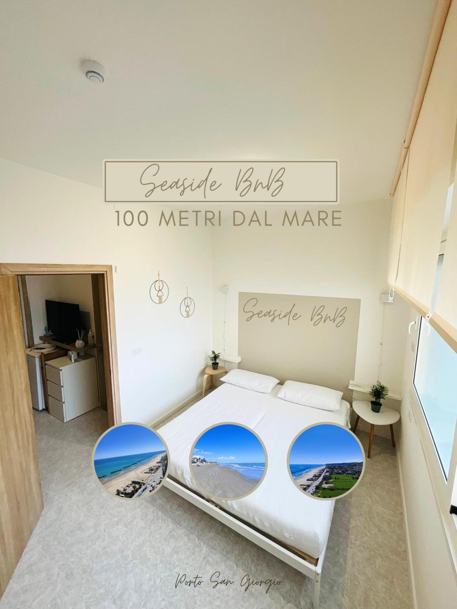 100 Mt Dal Mare - On The Beach - Wifi - Clima Relax For Family Porto San Giorgio Dış mekan fotoğraf